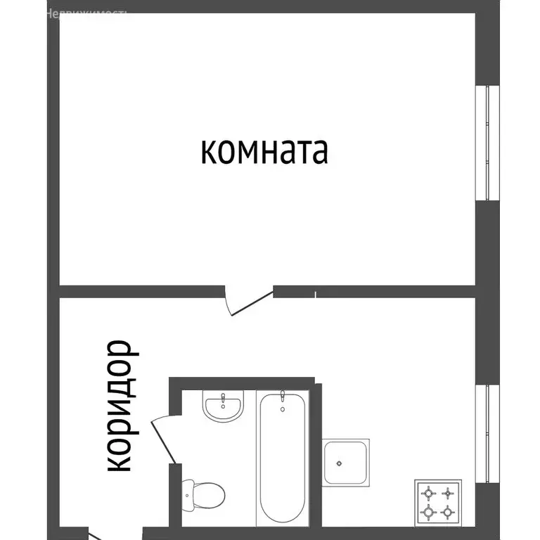 1-комнатная квартира: Воронеж, улица Писателя Маршака, 7 (31.9 м) - Фото 0