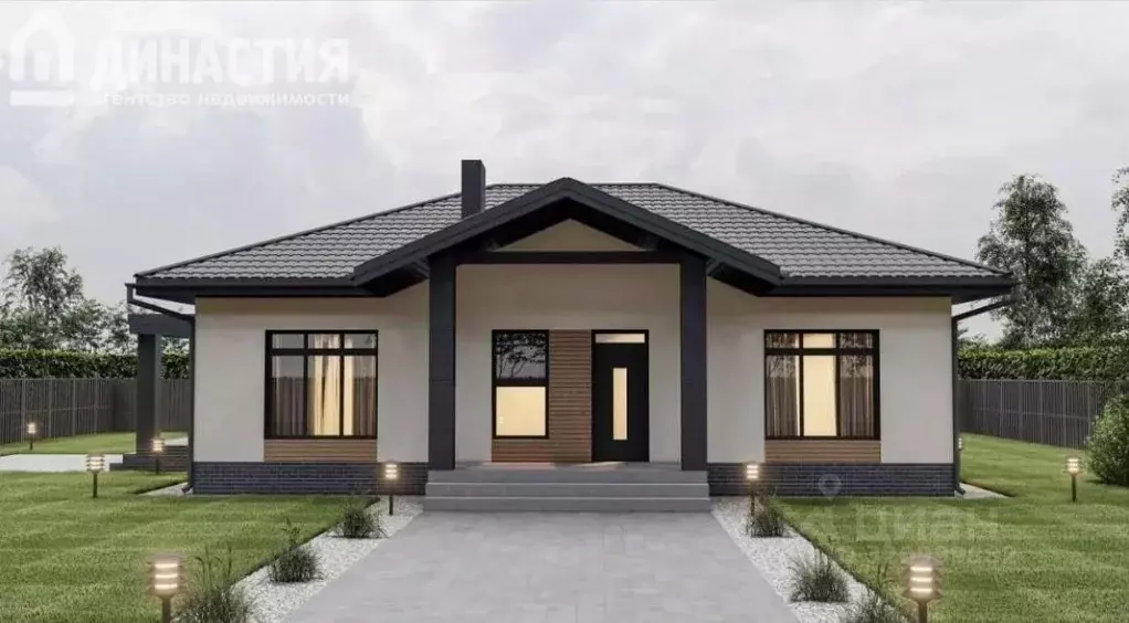 Дом в Пензенская область, Пензенский район, Алферьевский сельсовет, с. ... - Фото 1