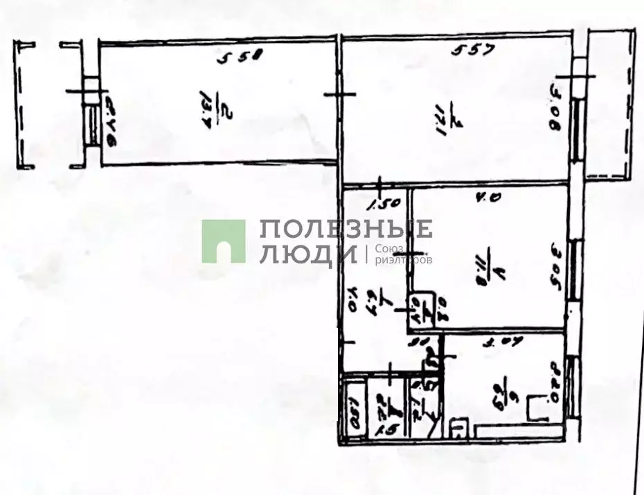 3-к кв. Башкортостан, Уфа бул. Тюлькина, 7/1 (60.0 м) - Фото 1