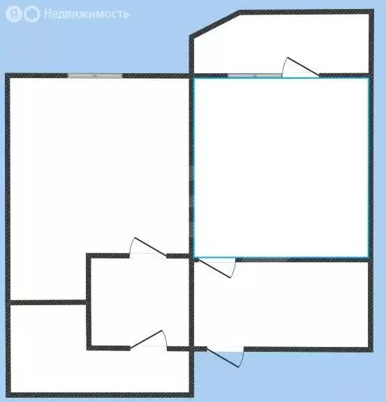 1-комнатная квартира: Тверь, Новочеркасская улица, 57 (42.5 м) - Фото 0