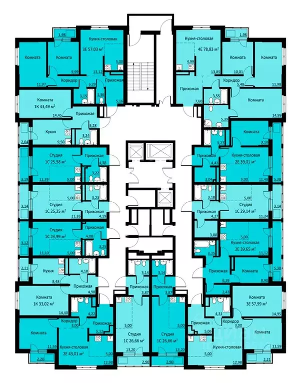 4-к кв. Пермский край, д. Кондратово ул. Водопроводная, 6/1 (78.83 м) - Фото 1