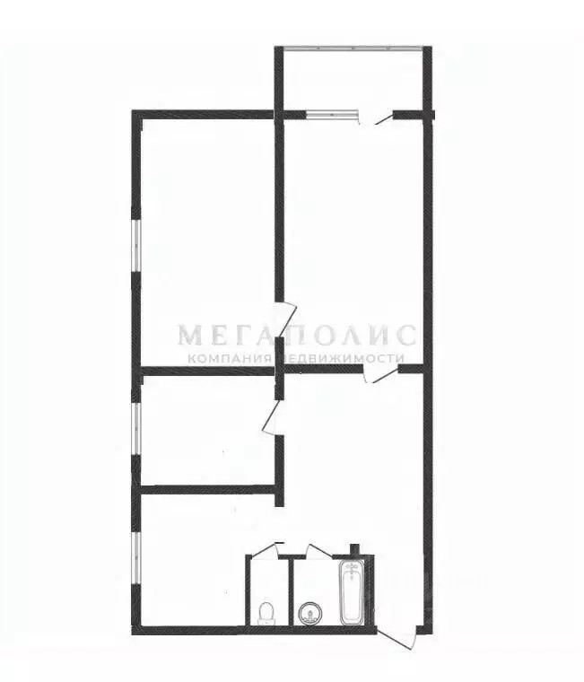 3-к кв. Челябинская область, Миасс ул. Менделеева, 14 (50.7 м) - Фото 2