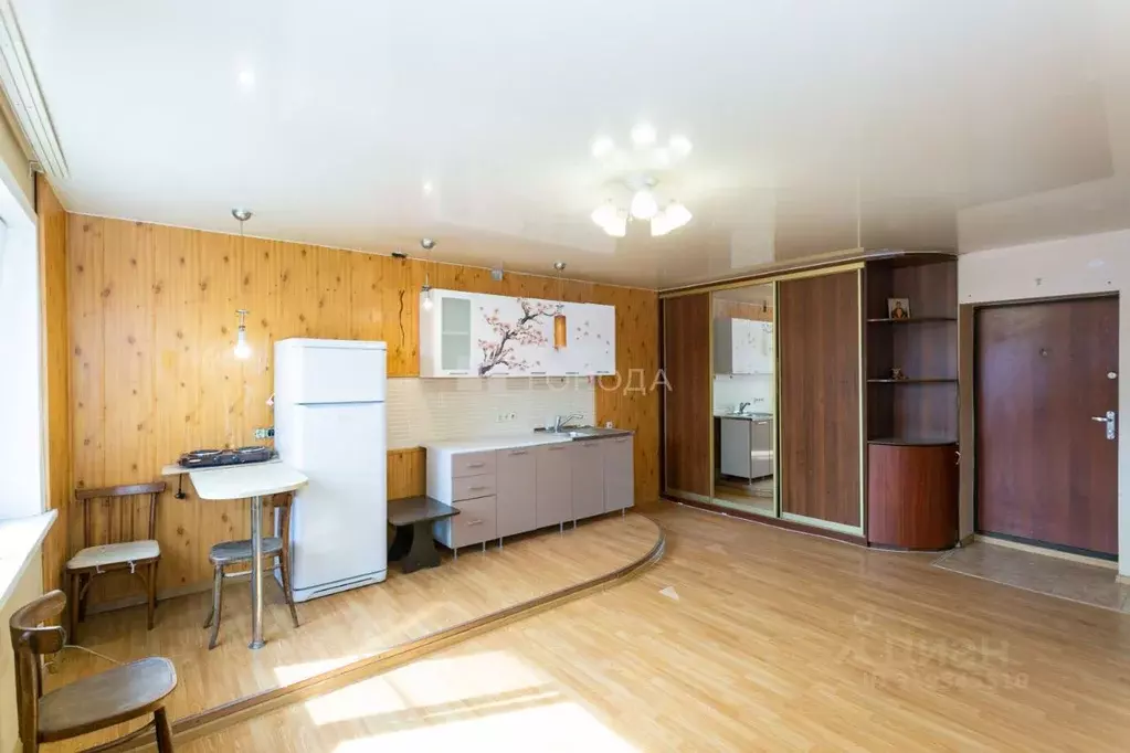 Студия Новосибирская область, Новосибирск Рубежная ул., 2/1 (34.0 м) - Фото 1