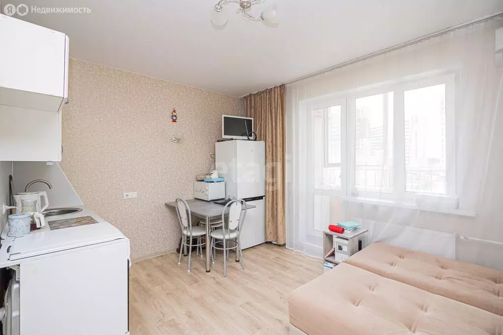 Квартира-студия: Тюмень, улица Новосёлов, 107к1 (23.6 м) - Фото 2