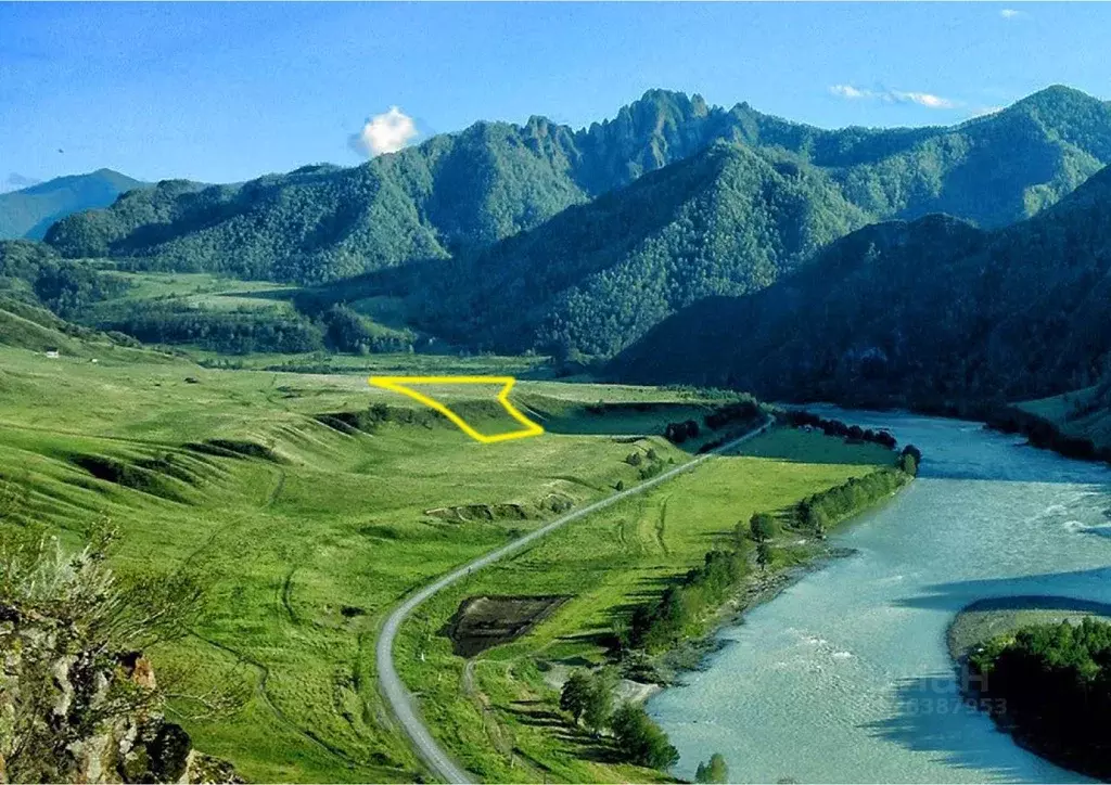 Участок в Алтай, Чемальский район, Чемальское с/пос  (163.0 сот.) - Фото 2