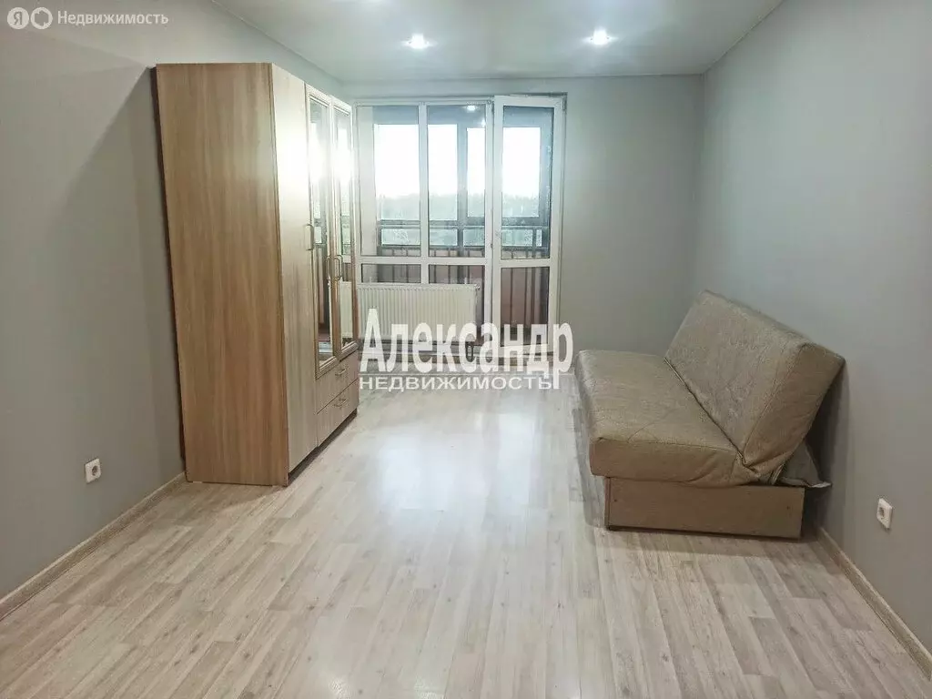 Квартира-студия: посёлок Парголово, Заречная улица, 11к2 (26 м) - Фото 0