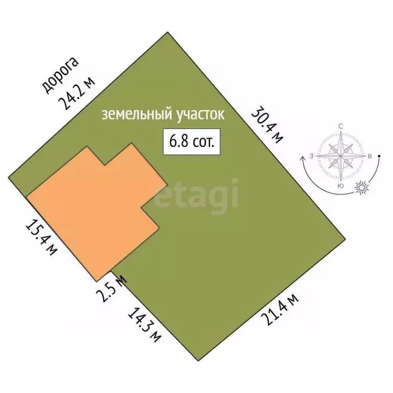 Дом в Саха (Якутия), Якутск ул. Валерия Керемясова, 37 (220 м) - Фото 2