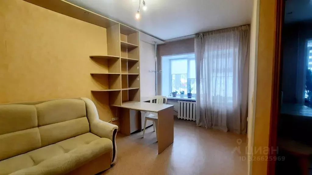 1-к кв. Нижегородская область, Нижний Новгород ул. Белинского, 55 ... - Фото 1