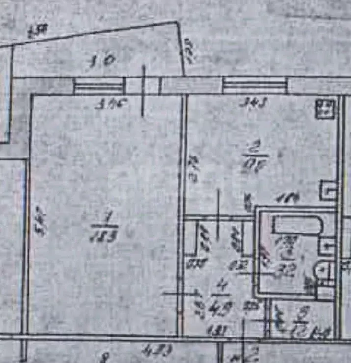 1-к кв. Татарстан, Казань ул. Рихарда Зорге, 86 (36.8 м) - Фото 2