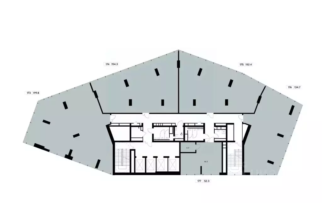 Офис в Москва Ярцевская ул., 21с2 (200 м) - Фото 1