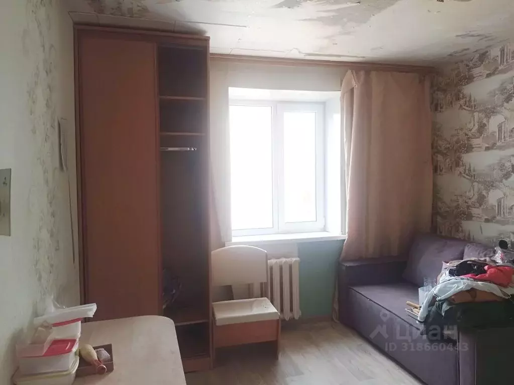 Комната Татарстан, Нижнекамск просп. Химиков, 16Г (12.1 м) - Фото 0