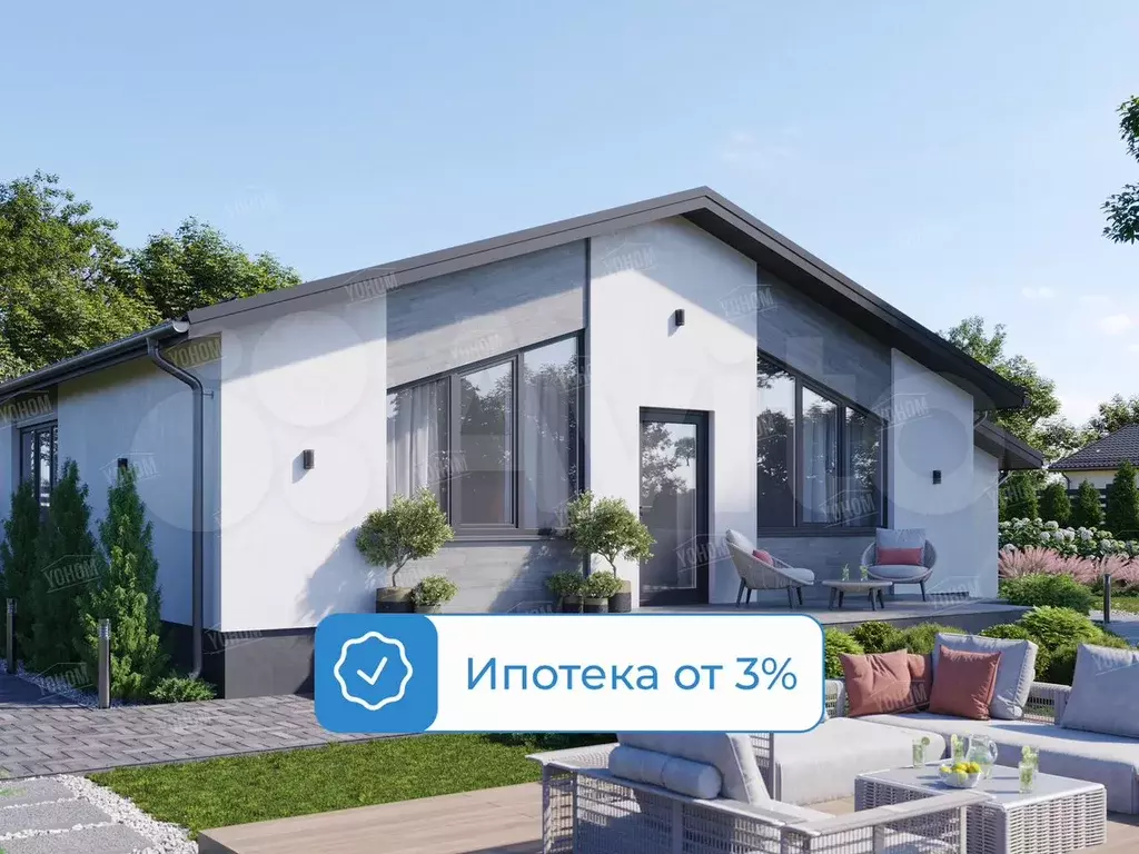 Дом 107 м на участке 7 сот. - Фото 1