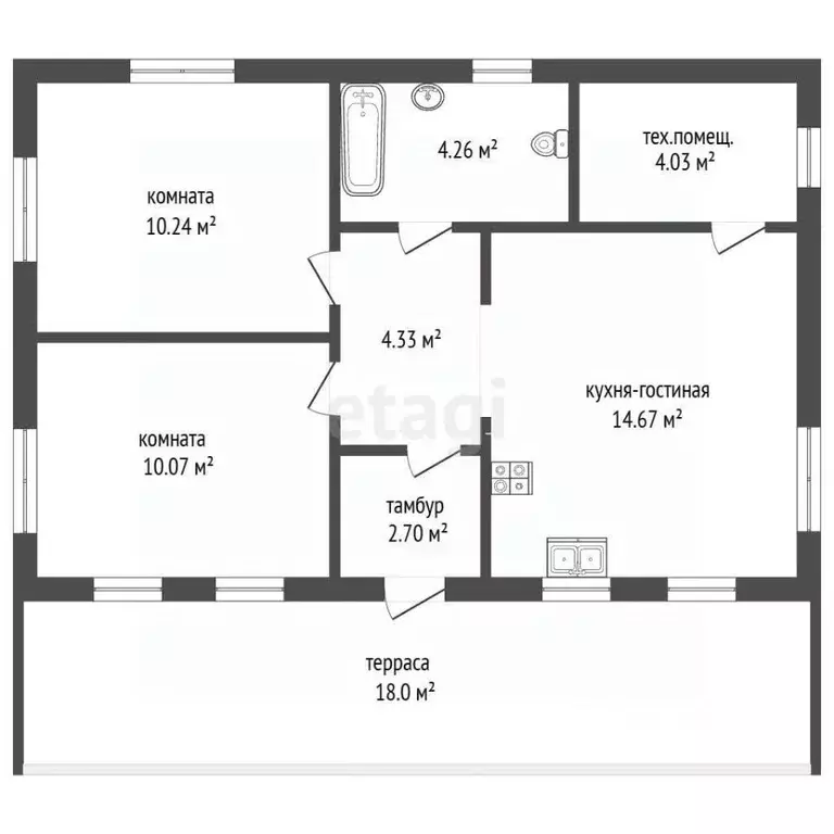 Дом в Московская область, Раменский муниципальный округ, Опушкино-2 кп ... - Фото 2