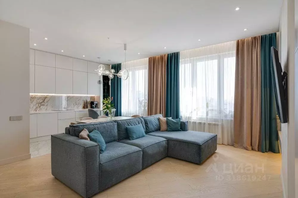 Квартира, 3 комнаты, 84 м - Фото 0