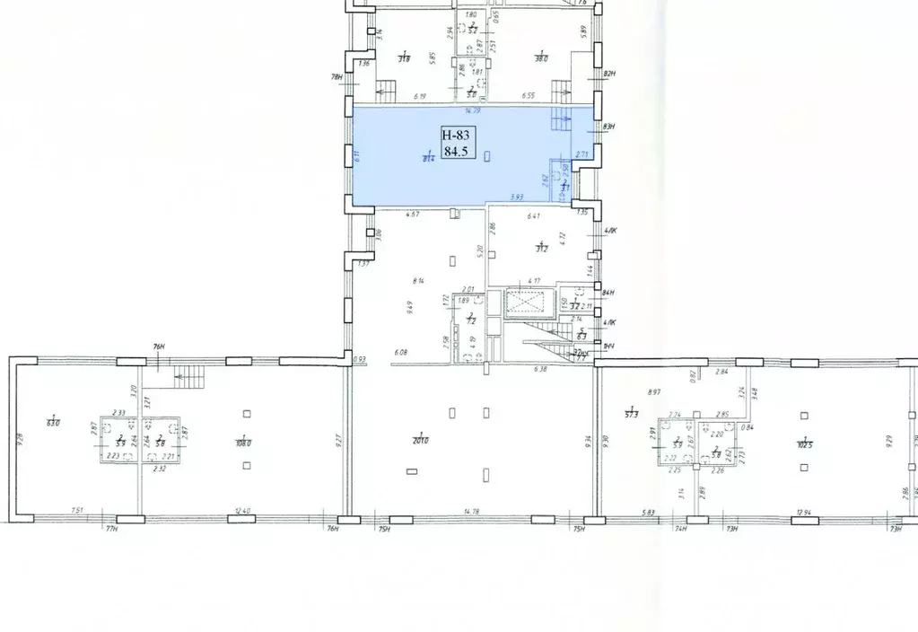 Помещение свободного назначения в Санкт-Петербург Сызранская ул., 23аП ... - Фото 1