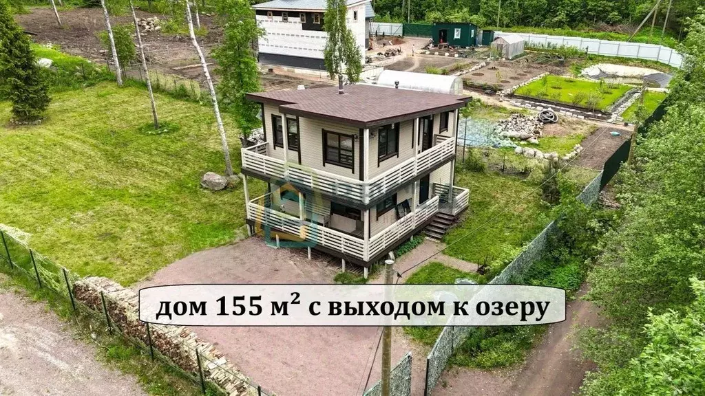Дом в Ленинградская область, Выборгский район, Красносельское с/пос, ... - Фото 1