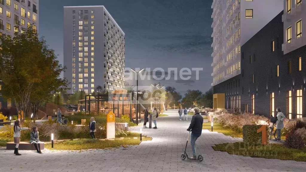 1-к кв. Пензенская область, Пенза Побочинская ул., с7 (34.0 м) - Фото 0