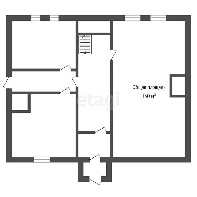 Дом в Междуреченск, Чебалсинская улица (130 м) - Фото 1