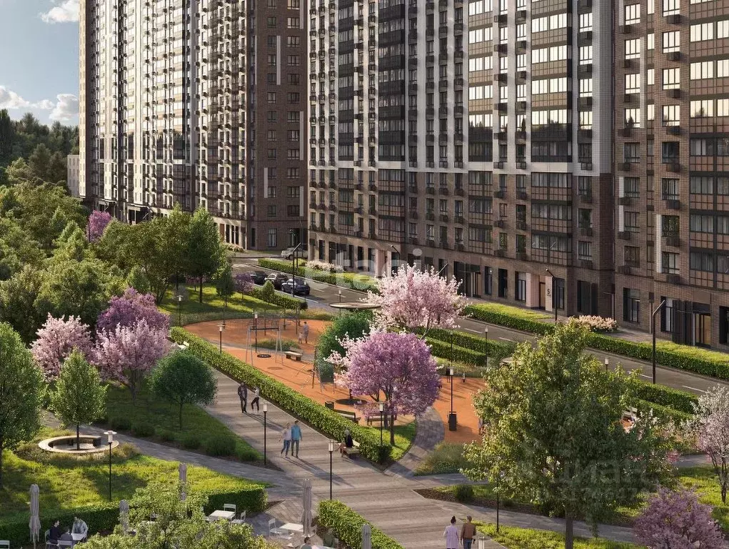 1-к кв. Московская область, Видное ул. Фруктовые Сады, 1 (34.1 м) - Фото 1