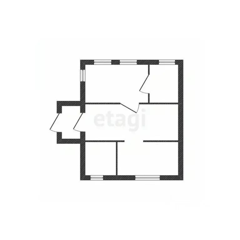 Дом в Белгородская область, Волоконовка рп ул. Первогвардейская (54 м) - Фото 2