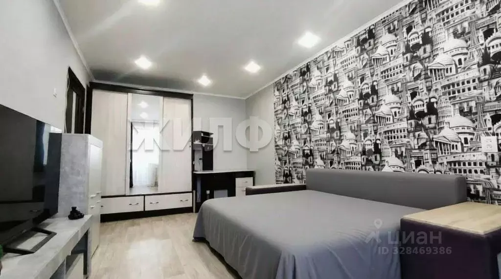 1-к кв. Брянская область, Брянск Октябрьская ул., 139 (30.7 м) - Фото 2