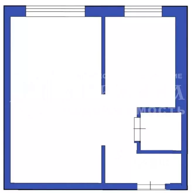 1-к кв. Кемеровская область, Ленинск-Кузнецкий Кузбасская ул., 114/3 ... - Фото 2