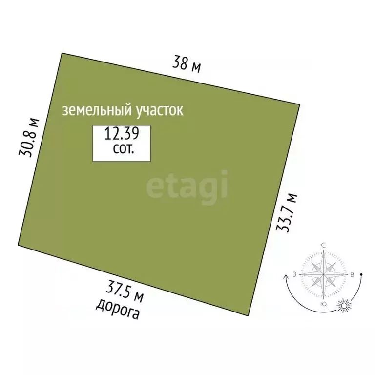 Участок в Костромская область, Костромской район, Шунгенское с/пос, с. ... - Фото 1