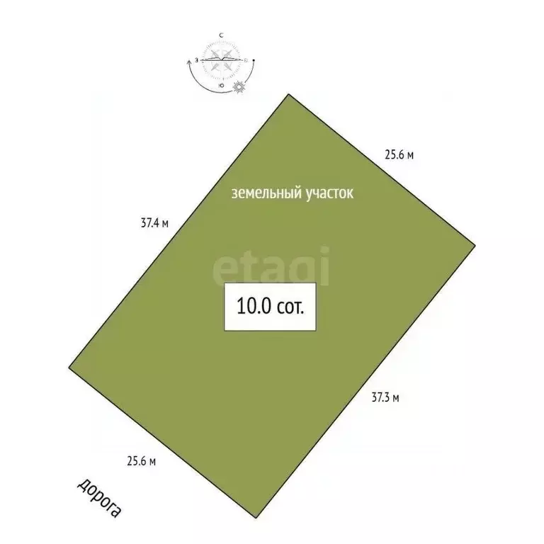 Участок в Алтай, Майминский район, Манжерокское с/пос, с. Озерное ул. ... - Фото 2