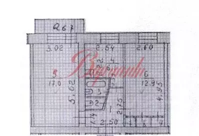 2-к кв. Архангельская область, Северодвинск Железнодорожная ул., 25 ... - Фото 2