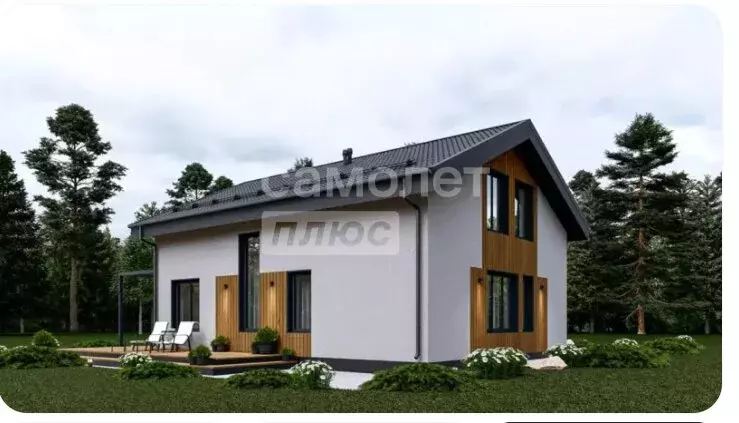 Дом в Московская область, городской округ Серпухов, деревня Гавшино ... - Фото 1