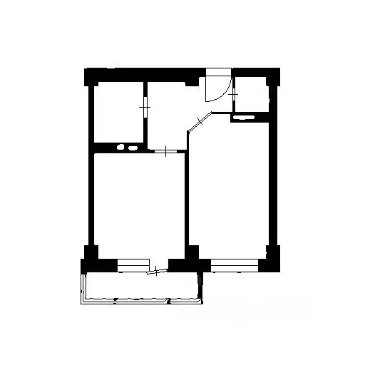 1-к кв. Новосибирская область, Новосибирск Стартовая ул., 1 (45.0 м) - Фото 2