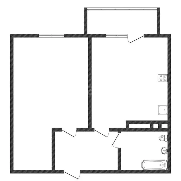 1-комнатная квартира: Черкесск, Международная улица, 56 (48.03 м) - Фото 2