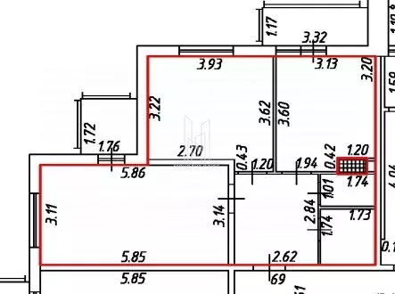 2-комнатная квартира: Янино-1, Кольцевая улица, 12 (54.4 м) - Фото 0