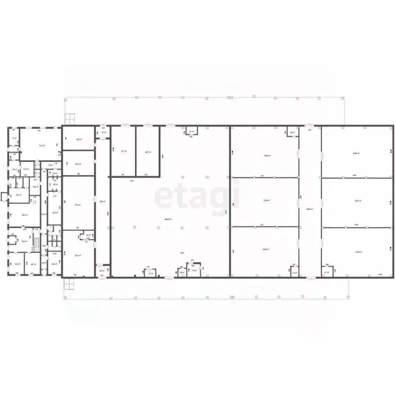 Склад в Владимирская область, Меленки Пролетарский пер., 37Б (3681 м) - Фото 1