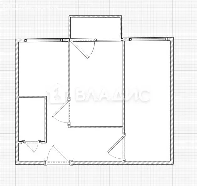 2-комнатная квартира: Пенза, улица Вяземского, 31 (42.8 м) - Фото 2
