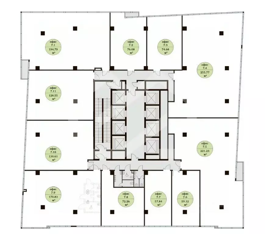Помещение свободного назначения в Москва ул. Неверовского, 10С3 (221 ... - Фото 2