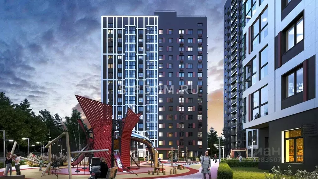 1-к кв. Красноярский край, Красноярск Свободный просп., 66Рк4 (37.9 м) - Фото 1