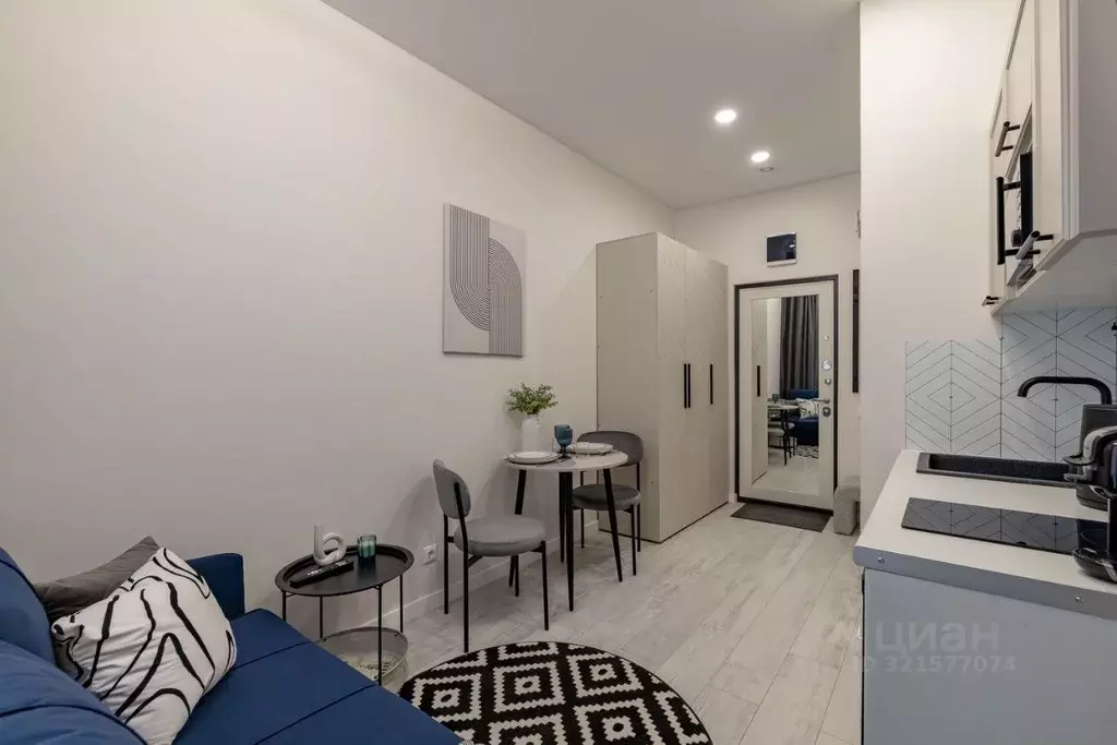 Студия Москва ул. Петровка, 17С4 (15.0 м) - Фото 1