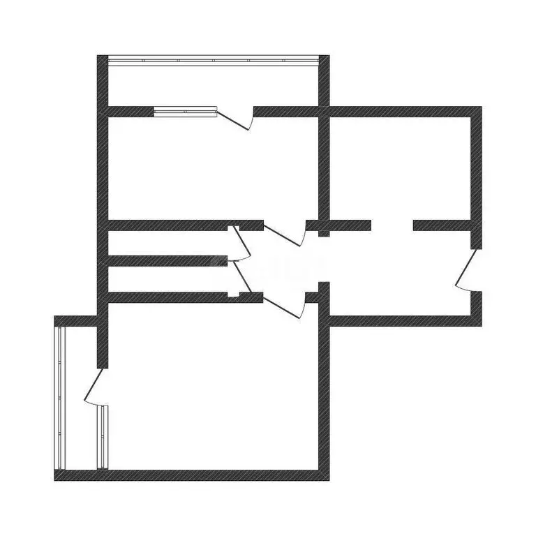 2-комнатная квартира: Новосысоевка, улица 3-я Площадка, 215 (51.1 м) - Фото 1