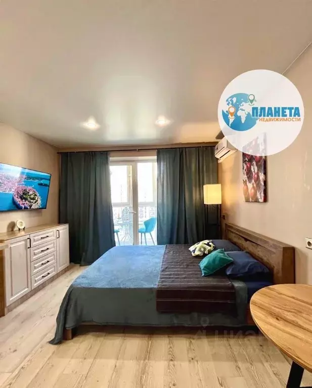 Студия Самарская область, Тольятти ул. Владимира Высоцкого, 9 (21.0 м) - Фото 1