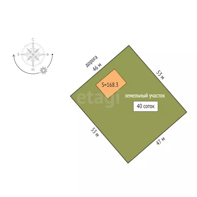 Дом в Владимирская область, Муром с. Татарово, ул. Лесная (168 м) - Фото 2