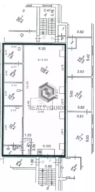 Помещение свободного назначения в Москва ул. Орджоникидзе, 11С1а (158 ... - Фото 1