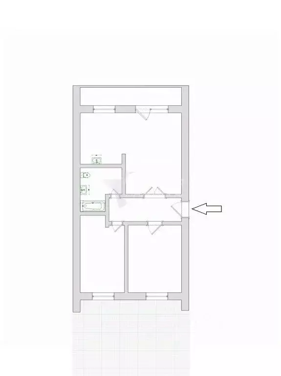 3-к кв. Приморский край, Находка просп. Мира, 8 (64.8 м) - Фото 2