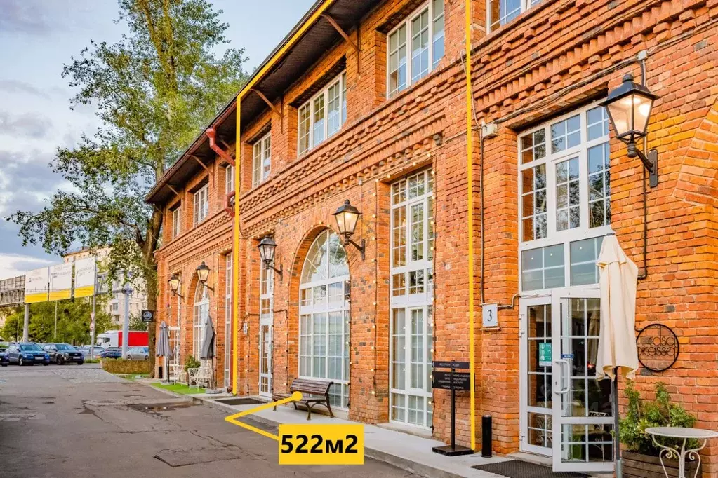 Помещение свободного назначения в Москва Бауманская ул., 11С8 (522 м) - Фото 0