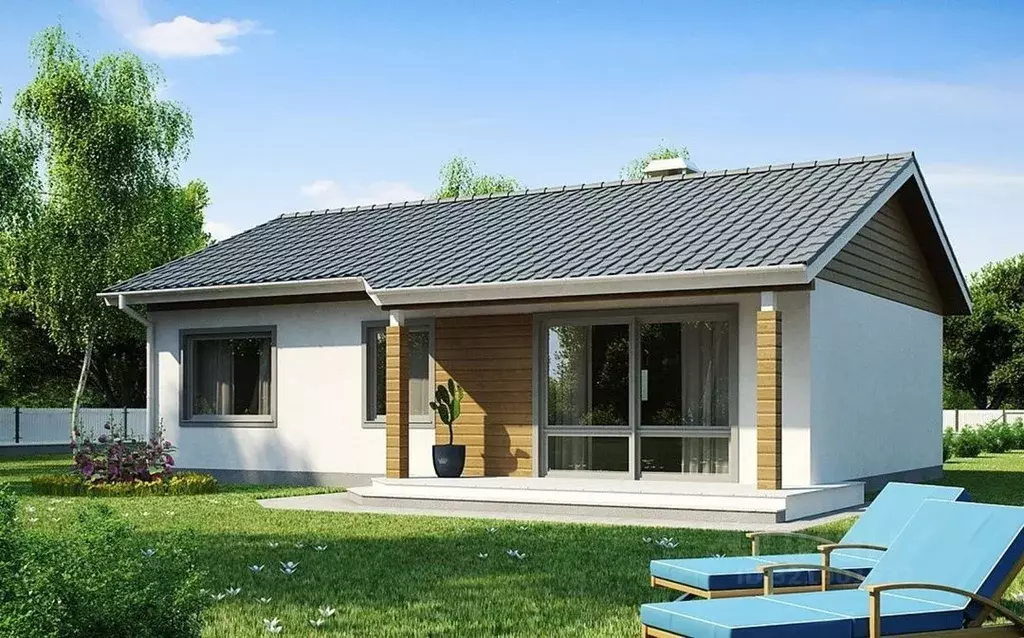 Дом в Воронежская область, с. Новая Усмань, Радуга мкр ул. Летняя, 15 ... - Фото 1