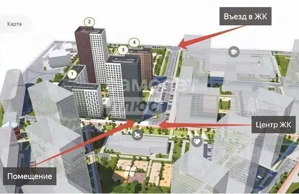 Торговая площадь в Московская область, Мытищи Яуза Парк жилой комплекс ... - Фото 1