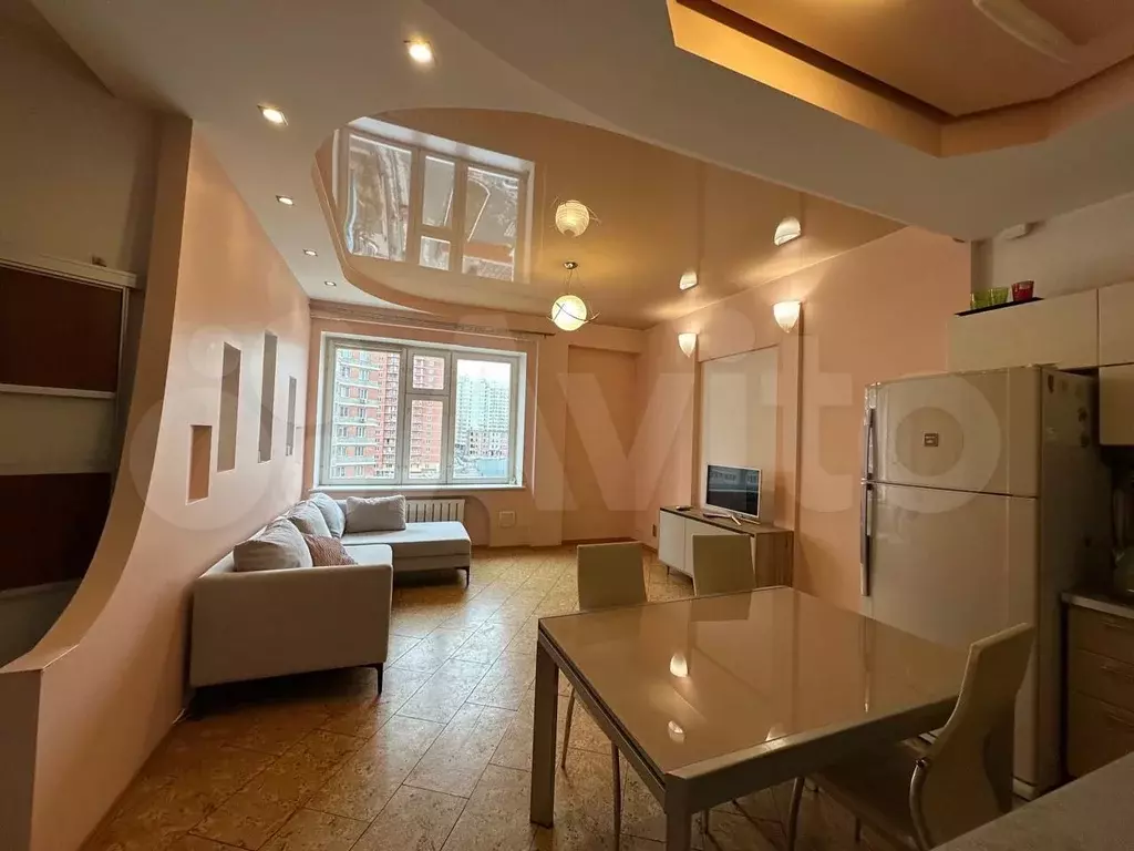 2-к. квартира, 90 м, 7/15 эт. - Фото 1