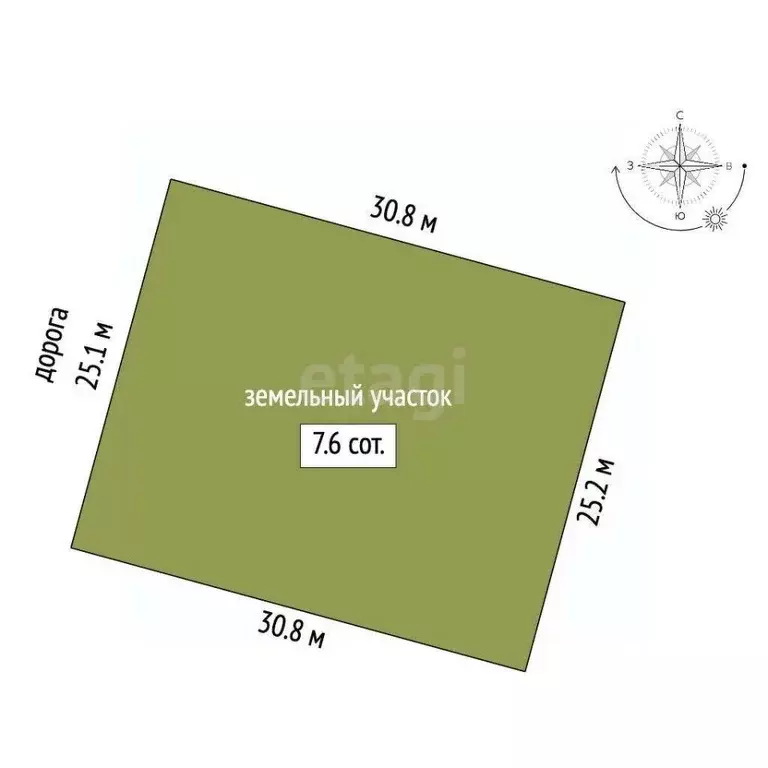 Участок в Вологодская область, Череповец 31-й мкр,  (7.6 сот.) - Фото 1