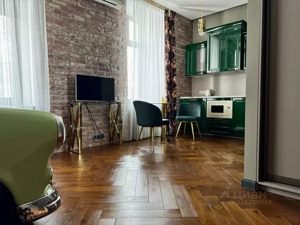 1-к кв. Москва Гоголевский бул., 25С1 (27.9 м) - Фото 1