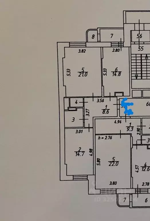 2-к кв. Московская область, Пушкино Новая Деревня мкр, Набережная ул., ... - Фото 2